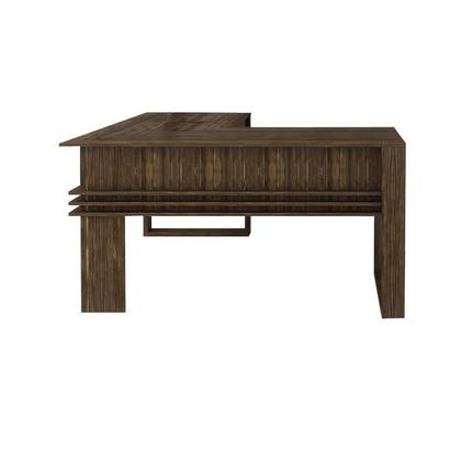 Imagem de Conjunto Mesa para Computador e Balcão 2 Portas para Escritório Nogal - FdECOR