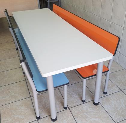 Imagem de Conjunto Mesa para Refeitório Infantil