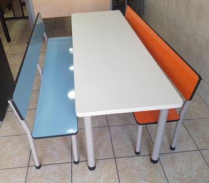 Imagem de Conjunto Mesa para Refeitório Infantil