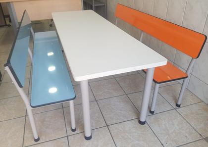 Imagem de Conjunto Mesa para Refeitório Infantil