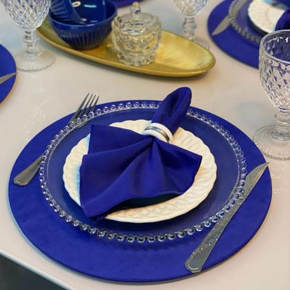 Imagem de Conjunto Mesa Posta Sousplat Completo LISO cor Solida