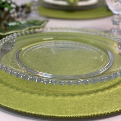 Imagem de Conjunto Mesa Posta Sousplat Completo LISO cor Solida