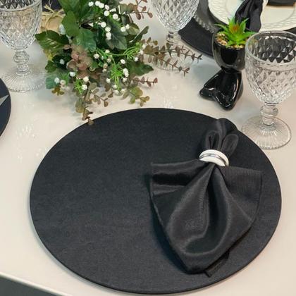 Imagem de Conjunto Mesa Posta Sousplat Completo LISO cor Solida