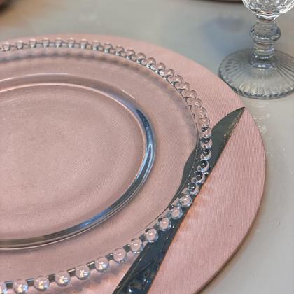 Imagem de Conjunto Mesa Posta Sousplat Completo LISO cor Solida