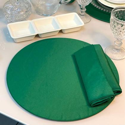 Imagem de Conjunto Mesa Posta Sousplat Completo LISO cor Solida