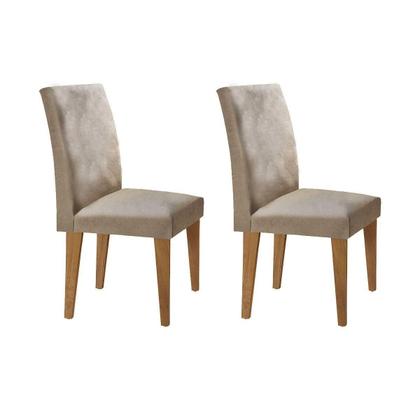 Imagem de Conjunto: Mesa Sala Jantar Berlim c/ Tampo Madeirado c/ Vidro Canto Reto 120cm + 4 Cadeiras Grécia Imbuia/Chocolate - Rufato