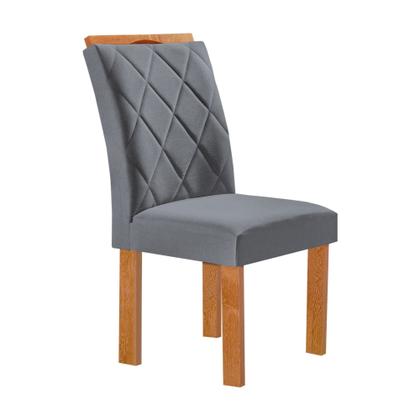 Imagem de Conjunto Mesa Tampo Redondo Plus Vidro Kansas 100cm 4 Cadeiras Arthus