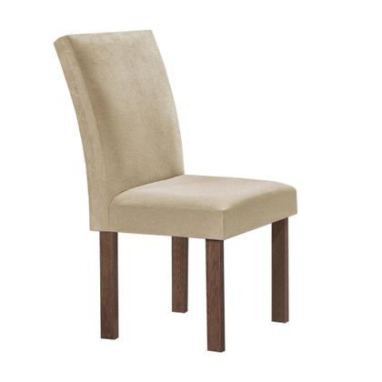 Imagem de Conjunto Mesa Tampo Smart Plus Vidro Kyra 120cmx90cm 4 Cadeiras Canela