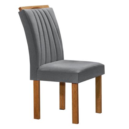 Imagem de Conjunto Mesa Tampo Smart Plus Vidro Kyra 170cmx90cm 6 cadeiras Arizona