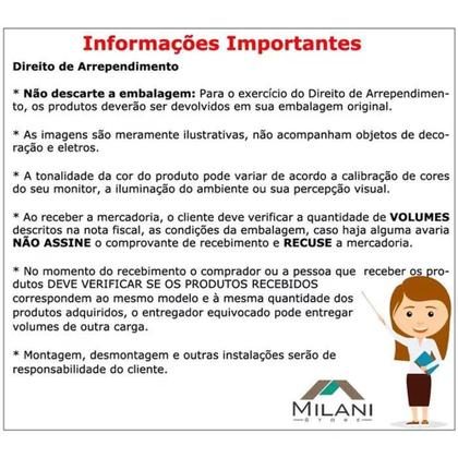 Imagem de Conjunto Mesas Lateral Voip 03 Peças 24820 Linha Complemento