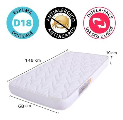 Imagem de Conjunto Mini Cama E Colchão Magia Infantil Quarto Menina