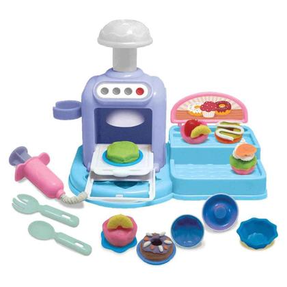 Imagem de Conjunto Mini Chef Diversão Com 5 Massinhas De 28G- Ki Massa