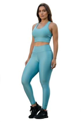 Imagem de Conjunto Mirela Di Paula Azul Alta Compressão P36/38