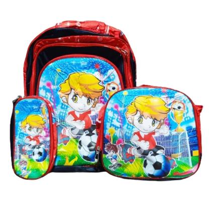 Imagem de Conjunto Mochila Infantil + Lancheira + Estojo - Yoo Lucki
