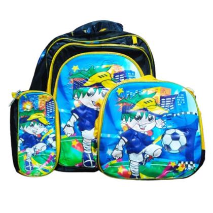 Imagem de Conjunto Mochila Infantil + Lancheira + Estojo - Yoo Lucki