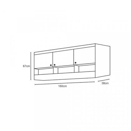 Imagem de Conjunto Modulado Eloisa  100% Mdf