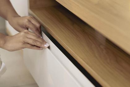 Imagem de Conjunto Modular 238cm para TV com Rack + Painel + 1 Módulo Lateral São Paulo Linea Brasil - Tauari/Off White Fosco