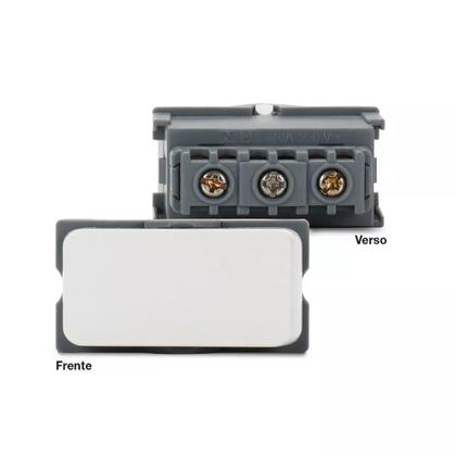 Imagem de Conjunto Módulo Interruptor Paralelo Margirius B3 PA019404 Branco 673080