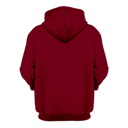 Imagem de Conjunto Moletom Canguru Estampa Tubarao Plus Size Masculino Confortavel