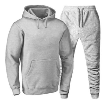 Imagem de Conjunto moletom capuz unissex masculino feminino