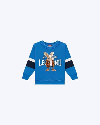 Imagem de Conjunto Moletom Coelho Infantil Masculino Kyly 1001680