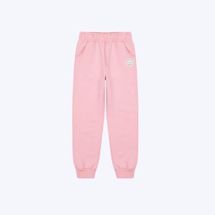 Imagem de Conjunto Moletom Com Capuz E Calça Jogger Ursinho Infantil Menina Mundo Cinti 12367 Rosa