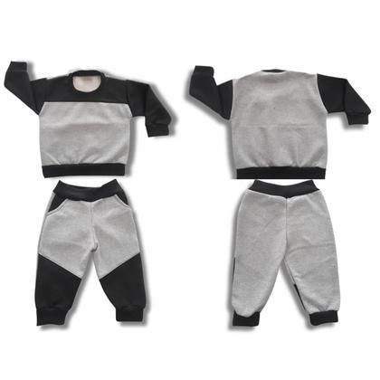 Imagem de Conjunto Moletom de Frio Infantil Grosso Menino Bebe Unissex