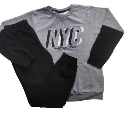 Imagem de Conjunto moletom felpado menino inverno - moda