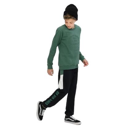 Imagem de Conjunto moletom felpado menino inverno - moda