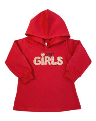 Imagem de Conjunto Moletom Flanelado Infantil Feminino Pulla Bulla
