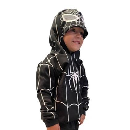 Imagem de Conjunto Moletom Infantil Homem Aranha Com Capuz