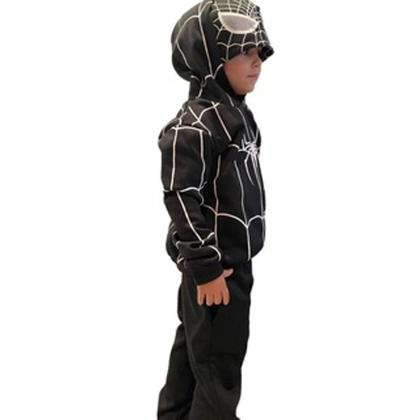 Imagem de Conjunto Moletom Infantil Homem Aranha Com Capuz