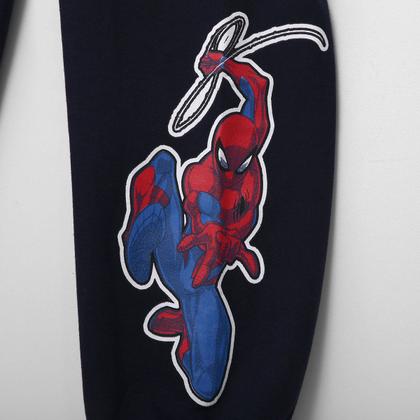 Imagem de Conjunto Moletom Infantil Longo Marvel Spider Man Menino
