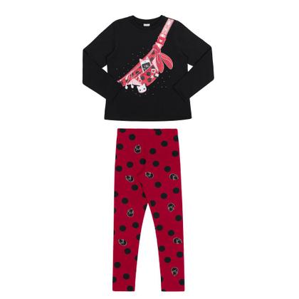 Imagem de Conjunto Moletom Infantil Menina Alakazoo 4 ao 10 Ref. 19122