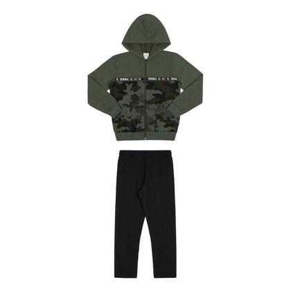 Imagem de Conjunto Moletom Infantil Menino Alakazoo 4 a 10 Ref. 19119