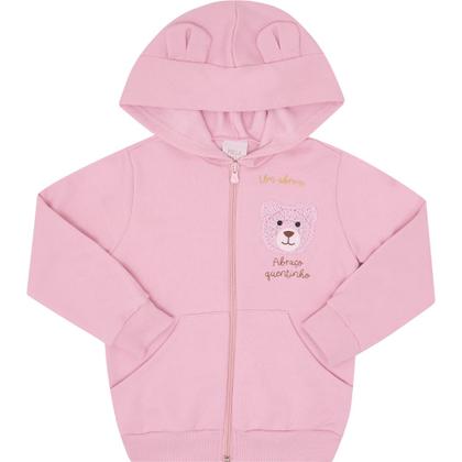 Imagem de Conjunto Moletom Menina com Capuz Pulla Bulla Ref. 50233