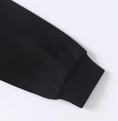 Imagem de Conjunto moletom pelúciado juvenil blusa com capuz e calça com punho