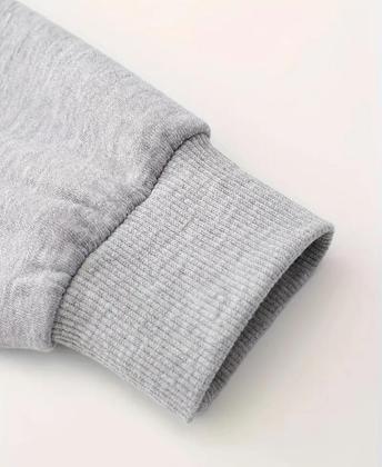 Imagem de Conjunto moletom pelúciado juvenil blusa com capuz e calça com punho