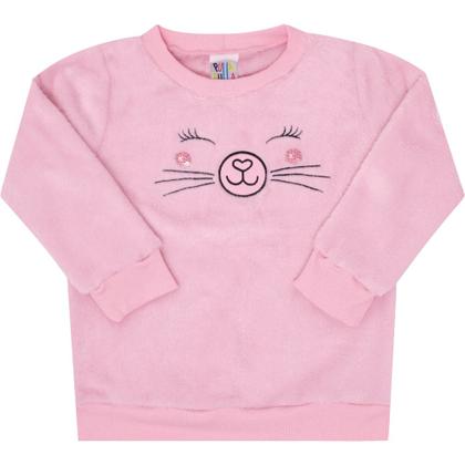 Imagem de Conjunto Moletom Peluciado Menina Pulla Bulla Ref. 49625