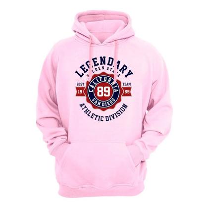 Imagem de Conjunto Moletom Plus Size Blusa Estampada e Calça Comprida Elastico na Cintura Cordao Ajustavel