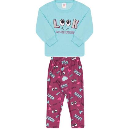 Imagem de Conjunto Moletom Sem Ziper Menino e Menina Infantil Com punhos nas Mangas Flanelado e Quentinho Tamanhos 01 ao 03