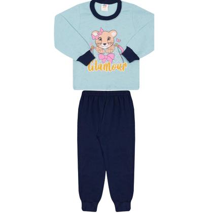 Imagem de Conjunto Moletom Sem Ziper Menino e Menina Infantil Com punhos nas Mangas Flanelado e Quentinho Tamanhos 01 ao 03