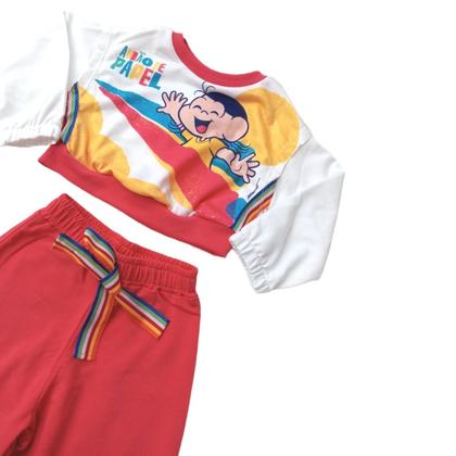 Imagem de Conjunto Mon Sucré Coleção Mônica Com Calça