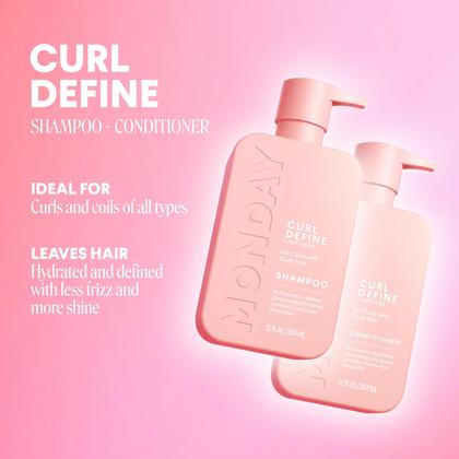 Imagem de Conjunto MONDAY HAIRCARE Curl Define - Shampoo e Condicionador (2 x 355ml)
