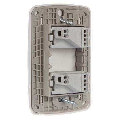 Imagem de Conjunto Montado 2 Interruptores Simples S3B62110 Branco Miluz Schneider