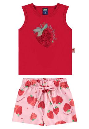 Imagem de Conjunto Morangos para Menina Bee Loop