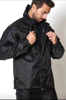 Imagem de Conjunto Motoqueiro Capa Chuva De Nylon Impermeável Tam.GG