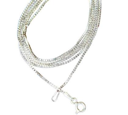 Imagem de Conjunto Nlux Ponto de Luz Larimar Colar e Brinco Prata 950