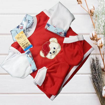 Imagem de Conjunto Pagão Para Bebe Bordado Com 05 Peças RN a 01 mês e prematuro