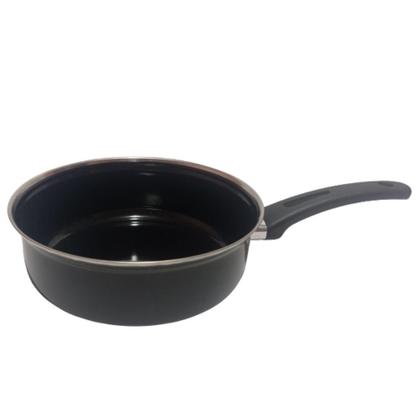 Imagem de Conjunto Panelas 8 peças Preto Indução Cooktop Elétrico á Gás
